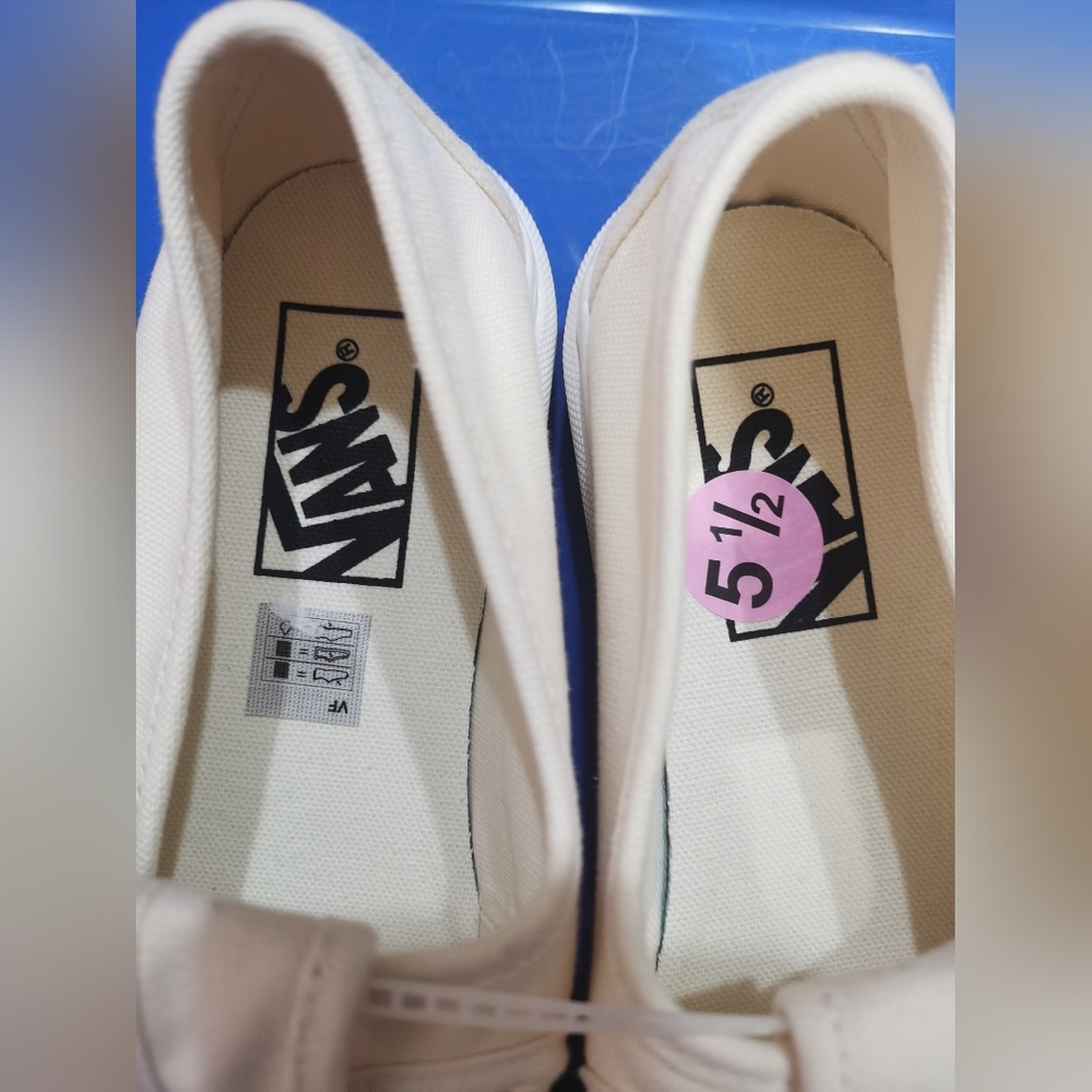 Vans Style 93 Mary Jane Women Cream Shoes Women 7 Men 5.5 NWT - Picture 5 of 10